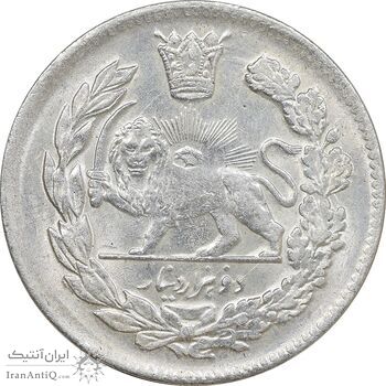 سکه 2000 دینار 1343 تصویری - MS62 - احمد شاه