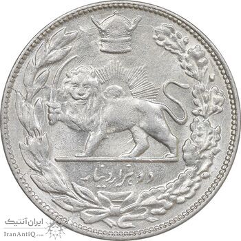 سکه 2000 دینار 1307 تصویری - MS62 - رضا شاه