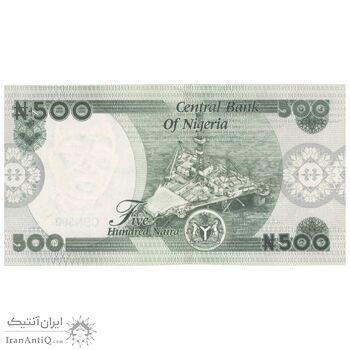 اسکناس 500 نایرا 2023 جمهوری فدرال - تک - UNC62 - نیجریه