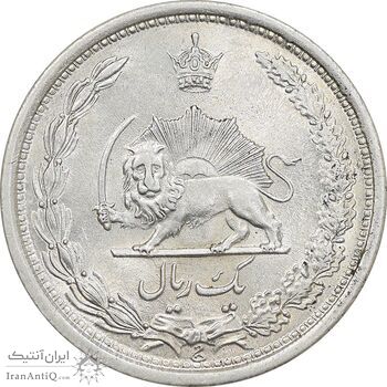 سکه 1 ریال 1312 - MS63 - رضا شاه