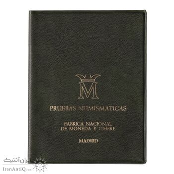 مجموعه سکه های 1 پزتا - 5 پزتا - 25 پزتا  (77)1975 خوان کارلوس یکم - MS69 - اسپانیا