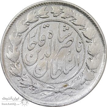 سکه 1000 دینار 1296 - VF - cleaned - ناصرالدین شاه