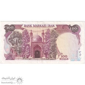 اسکناس 100 ریال (نمازی - نوربخش) - تک - EF45 - جمهوری اسلامی
