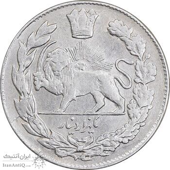 سکه 1000 دینار 1334 تصویری - EF45 - احمد شاه
