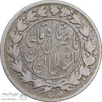 سکه 1000 دینار 1296 - VF30 - ناصرالدین شاه