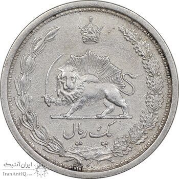 سکه 1 ریال 1313 - EF45 - رضا شاه