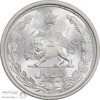 سکه 1 ریال 1313 - UNC - رضا شاه