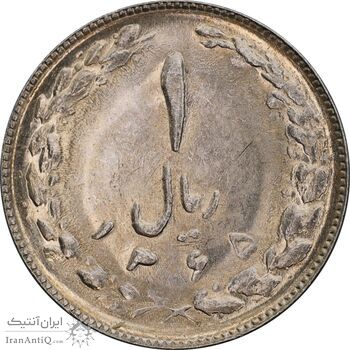 سکه 1 ریال 1365 - تاریخ بزرگ - MS63 - جمهوری اسلامی