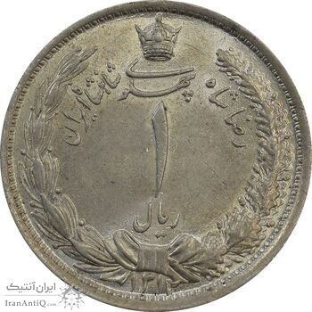 سکه 1 ریال 1312 - MS62 - رضا شاه