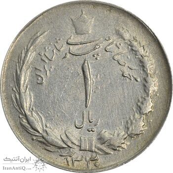 سکه 1 ریال 1330 - EF45 - محمد رضا شاه سکه 1 ریال 1330 - EF45 - محمد رضا شاه