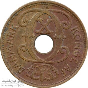 سکه 1 اوره 1937 کریستیان دهم - EF45 - دانمارک