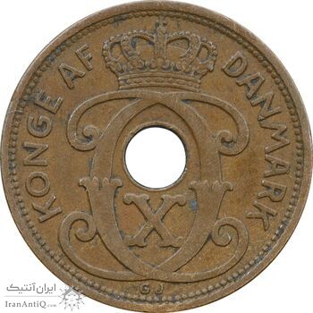 سکه 1 اوره 1937 کریستیان دهم - EF45 - دانمارک