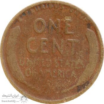 سکه 1 سنت 1917 لینکلن - VF35 - آمریکا