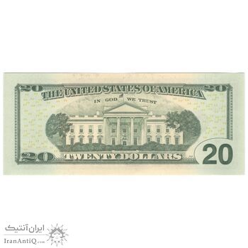 اسکناس 20 دلار 2017 جمهوری فدرال - تک - UNC63 - آمریکا