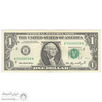 اسکناس 1 دلار 2006 جمهوری فدرال - B (نیویورک) - تک - AU58 - آمریکا