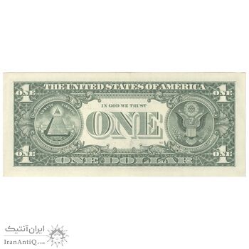 اسکناس 1 دلار 2013 جمهوری فدرال - B (نیویورک) - تک - AU58 - آمریکا