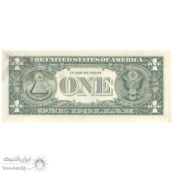 اسکناس 1 دلار 2017 جمهوری فدرال - B (نیویورک) - تک - AU55 - آمریکا