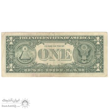 اسکناس 1 دلار 1999 جمهوری فدرال - B (نیویورک) - تک - EF40 - آمریکا