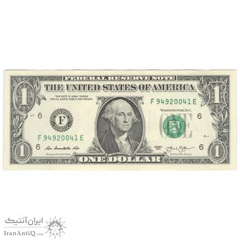 اسکناس 1 دلار 2013 جمهوری فدرال - F (آتلانتا) - تک - AU58 - آمریکا