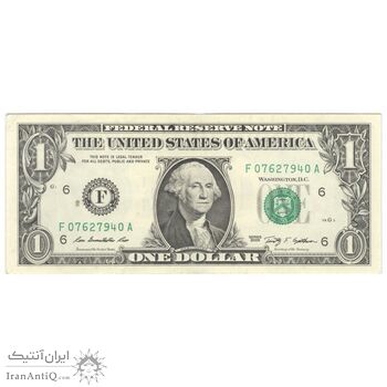 اسکناس 1 دلار 2009 جمهوری فدرال - F (آتلانتا) - تک - AU55 - آمریکا