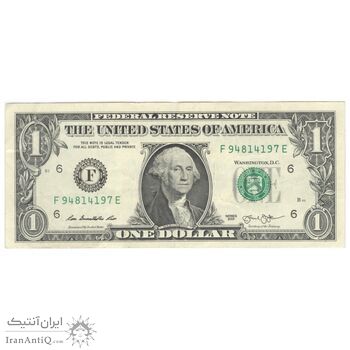 اسکناس 1 دلار 2013 جمهوری فدرال - F (آتلانتا) - تک - EF45 - آمریکا