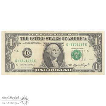 اسکناس 1 دلار 2006 جمهوری فدرال - D (کلیولند) - تک - AU50 - آمریکا