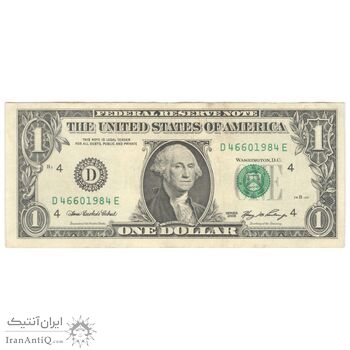 اسکناس 1 دلار 2006 جمهوری فدرال - D (کلیولند) - تک - AU55 - آمریکا