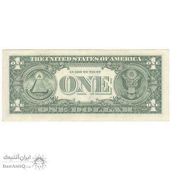 اسکناس 1 دلار 2003 جمهوری فدرال - L (سان فرانسیسکو) - تک - EF45 - آمریکا