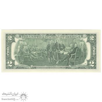 اسکناس 2 دلار 2017 جمهوری فدرال - L (سان فرانسیسکو) - تک - UNC64 - آمریکا