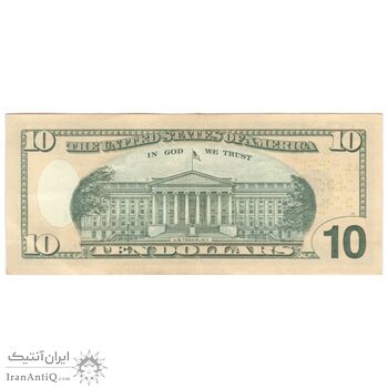 اسکناس 10 دلار 2017 جمهوری فدرال - A1 (بوستون-ماساچوست) - تک - EF40 - آمریکا