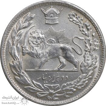 سکه 2000 دینار 1306 تصویری - ضرب لنینگراد  - MS64 - رضا شاه