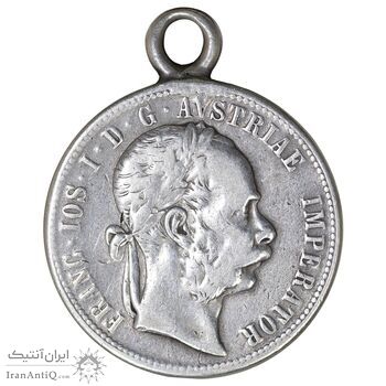 سکه 1 فلورین 1872 فرانتس یوزف یکم - VF - اتریش-مجارستان