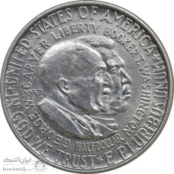 سکه نیم دلار یادبود بوکرتی و واشنگتن 1952 - MS61 - ایالات متحده آمریکا
