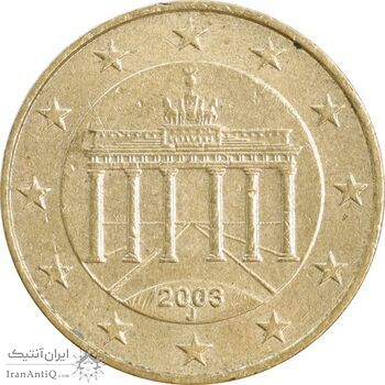 سکه 10 یورو سنت 2003J جمهوری فدرال - AU58 - آلمان