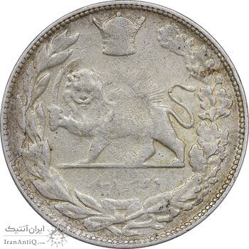 سکه 2000 دینار 1307 تصویری - EF40 - رضا شاه