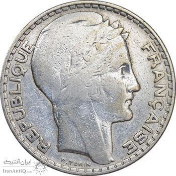 سکه 10 فرانک 1930 جمهوری سوم - VF35 - فرانسه