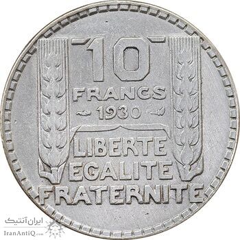 سکه 10 فرانک 1930 جمهوری سوم - EF - cleaned - فرانسه