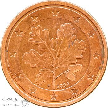 سکه 2 یورو سنت 2004F جمهوری فدرال - MS61 - آلمان