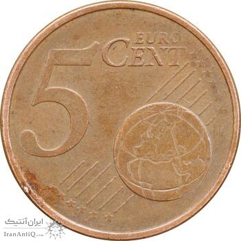 سکه 5 یورو سنت 2002D جمهوری فدرال - AU50 - آلمان