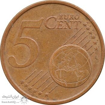 سکه 5 یورو سنت 2006 جمهوری - AU55 - ایتالیا