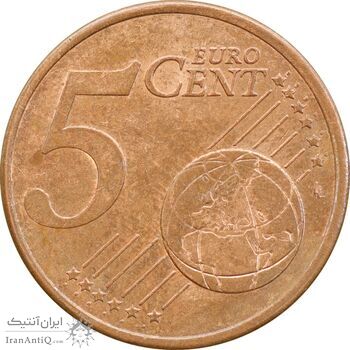 سکه 5 یورو سنت 2009 جمهوری پنجم - MS61 - فرانسه