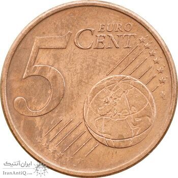 سکه 5 یورو سنت 2008F جمهوری فدرال - AU55 - آلمان