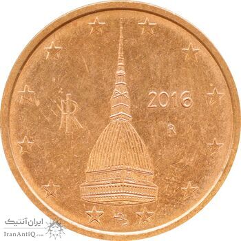 سکه 2 یورو سنت 2016 جمهوری - MS61 - ایتالیا