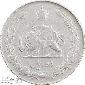 سکه 10 ریال 1341 - ضخیم - VF30 - محمد رضا شاه