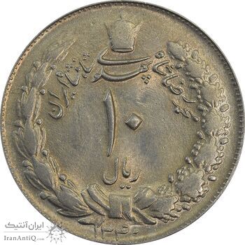 سکه 10 ریال 1340 - MS63 - محمد رضا شاه