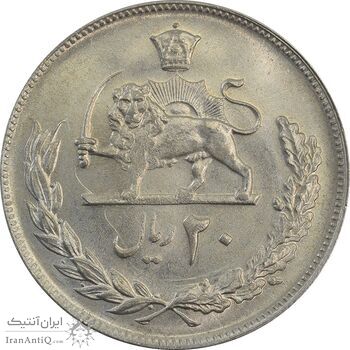 سکه 20 ریال 1352 (عددی) - MS63 - محمد رضا شاه سکه 20 ریال 1352 (عددی) - MS63 - محمد رضا شاه
