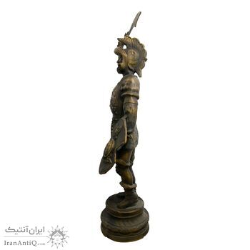 مجسمه برنز طرح سرباز آنتیک