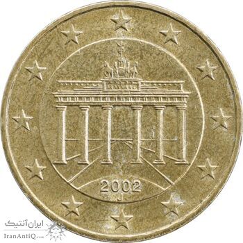 سکه 10 یورو سنت 2002J جمهوری فدرال - MS61 - آلمان