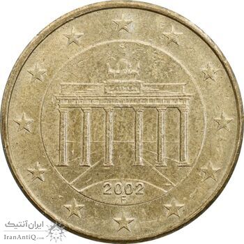 سکه 10 یورو سنت 2002F جمهوری فدرال - AU58 - آلمان