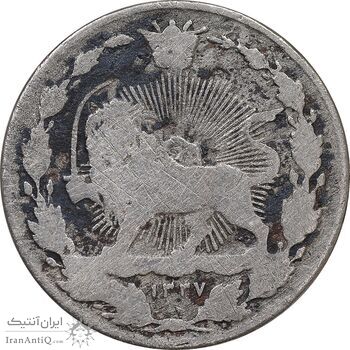 سکه 100 دینار 1337 - VF20 - احمد شاه